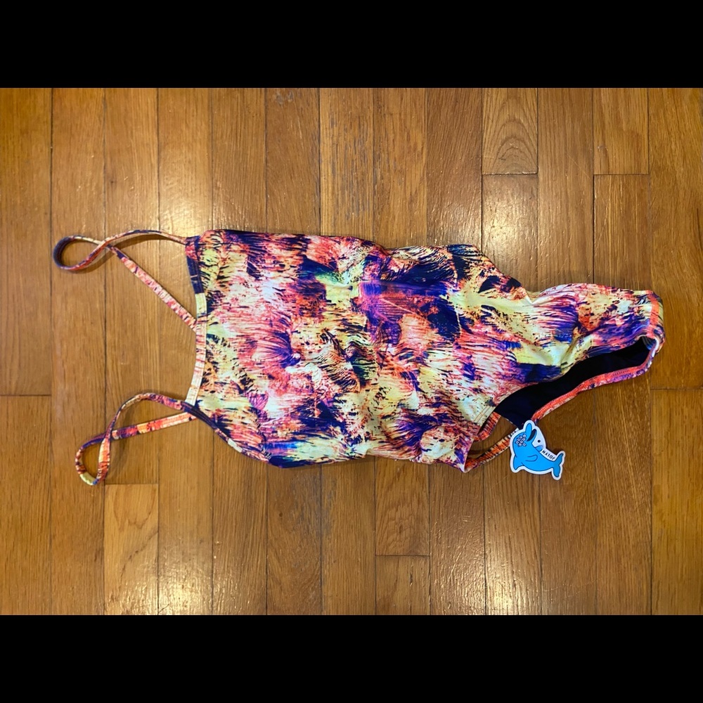 Brand new jolyn tie back suit